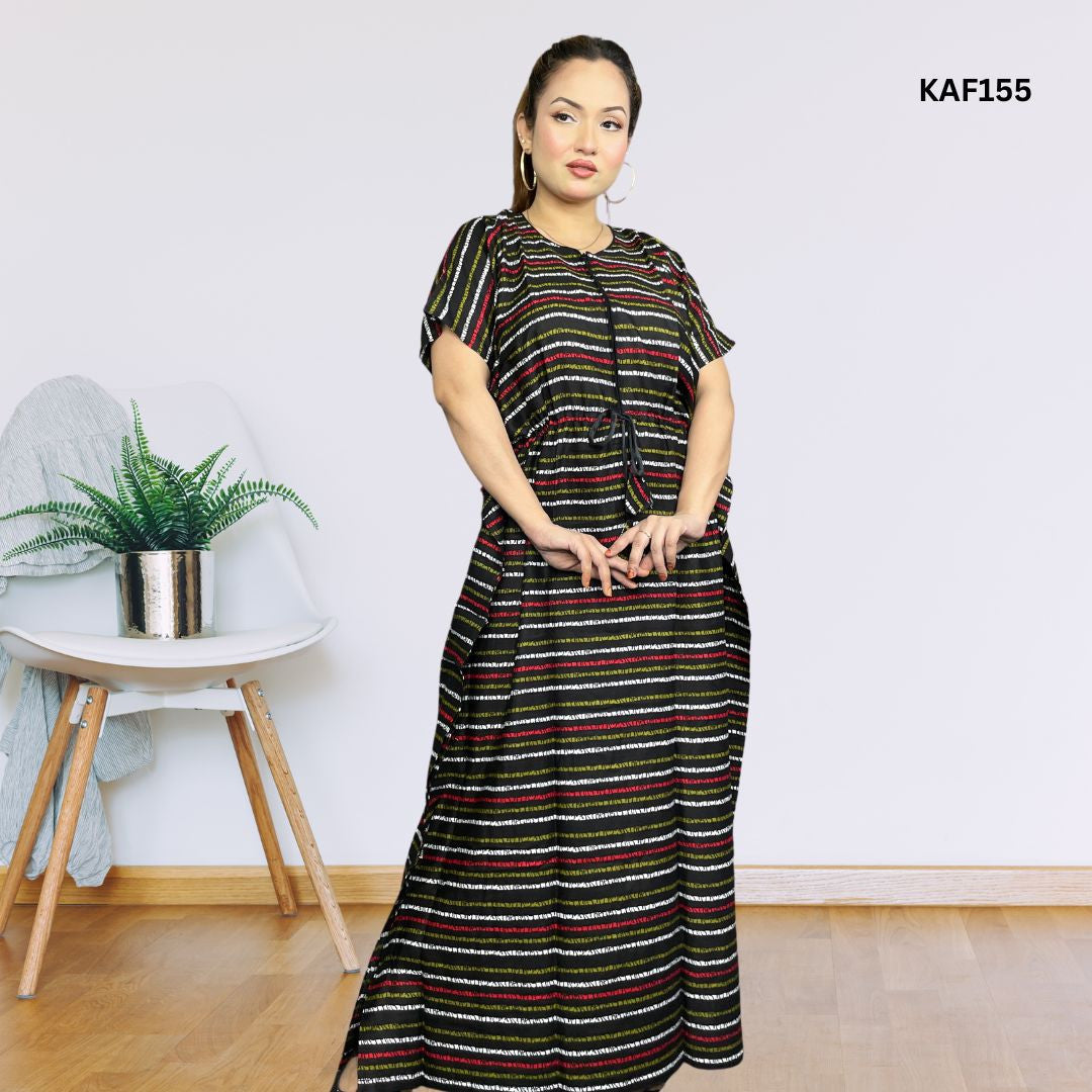 China Linen Kaftan Maxi.