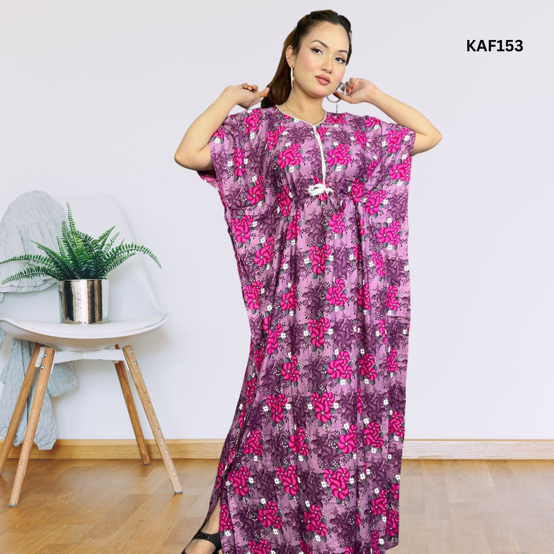 China Linen Kaftan Maxi.