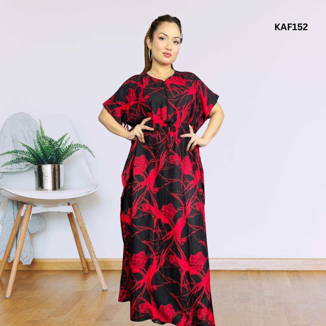 China Linen Kaftan Maxi.