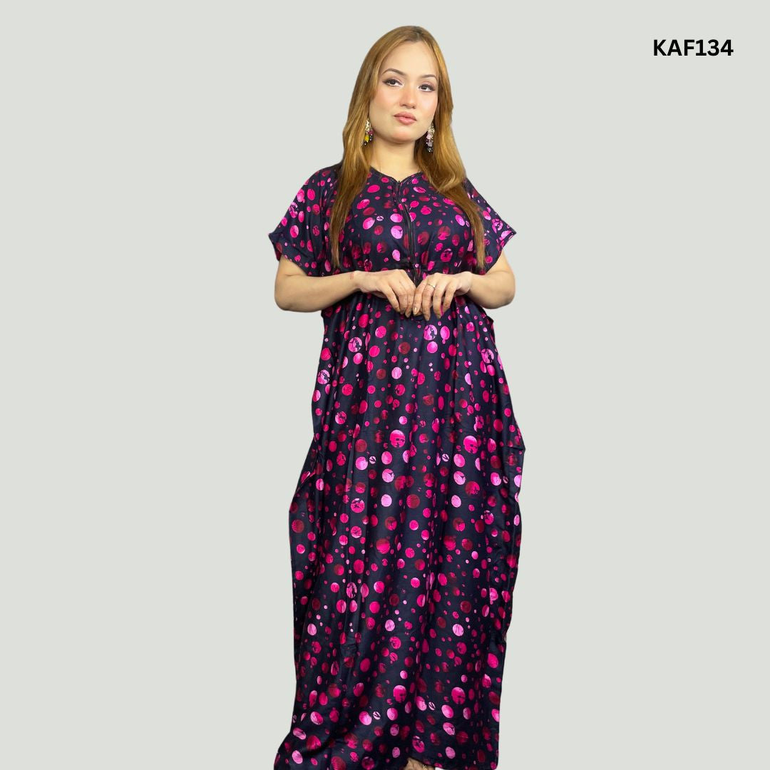 China Linen Kaftan Maxi.