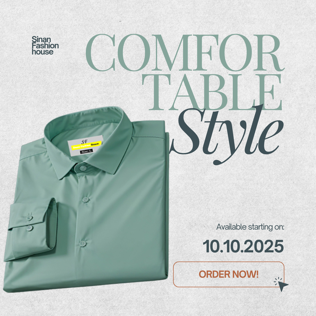 Micro Stitch Formal Shirt (Lemon)