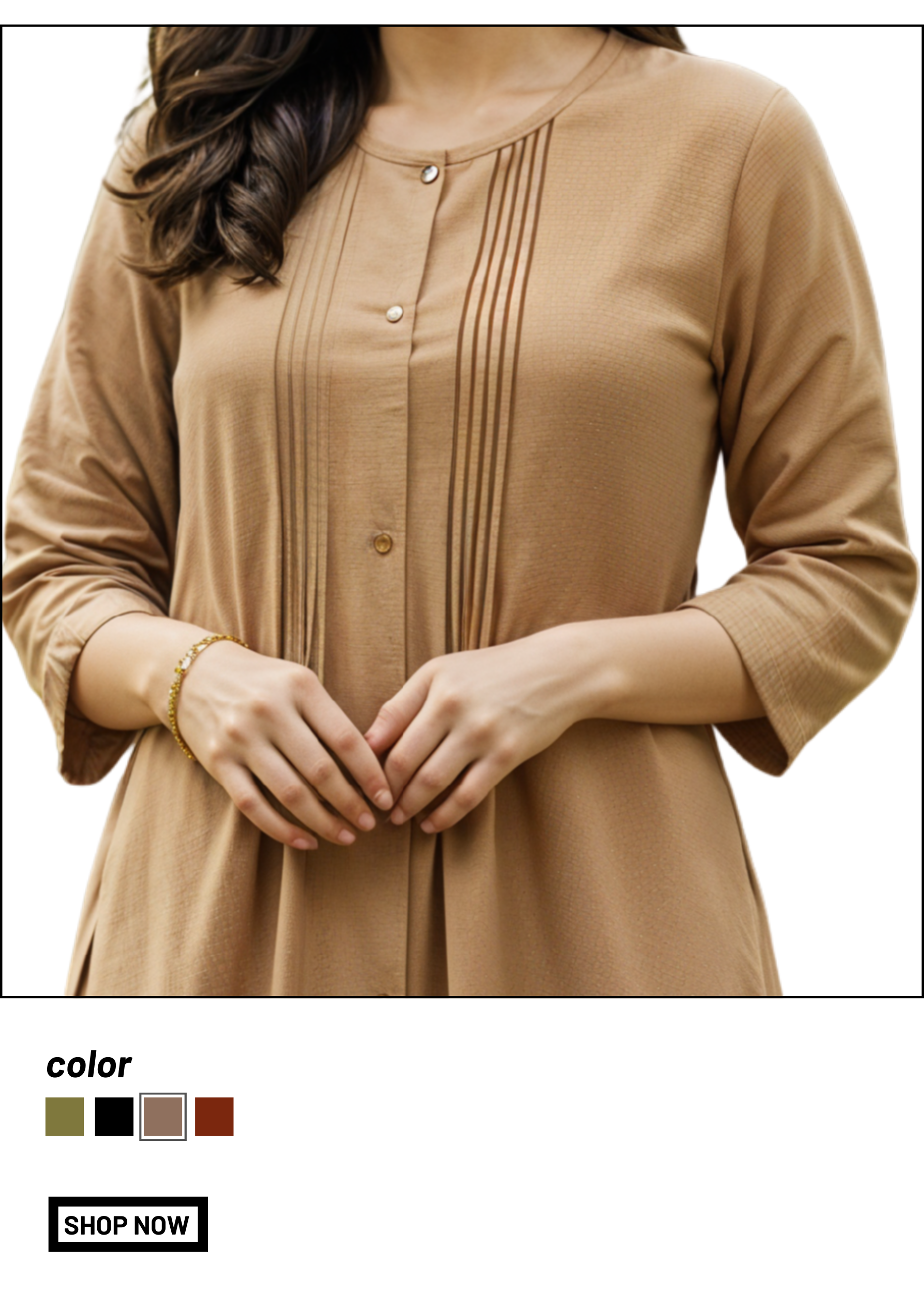 C.E.Y Fabric Cord Set for Women CORD007