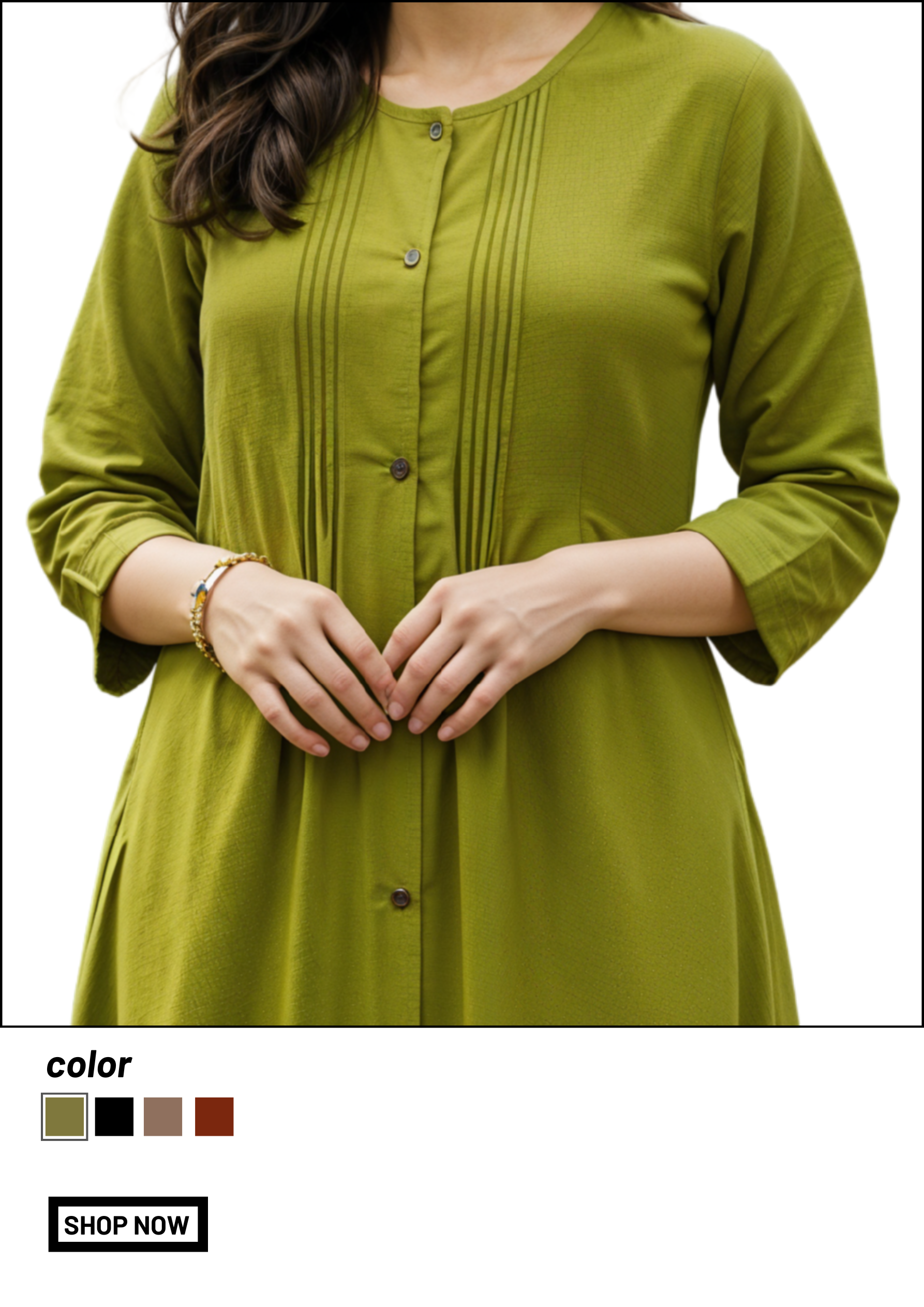 C.E.Y Fabric Cord Set for Women CORD008