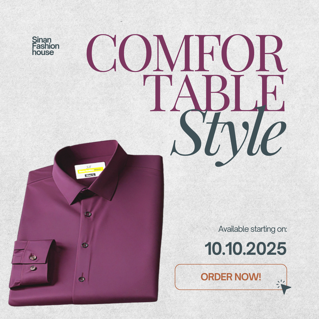 Micro Stitch Formal Shirt (Jam)