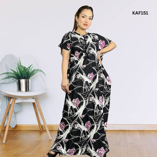 China Linen Kaftan Maxi.