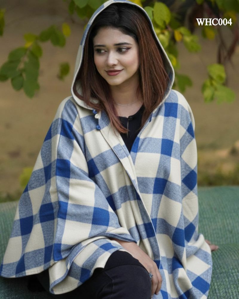 Winter Hoddie Cape Shawl WHC004