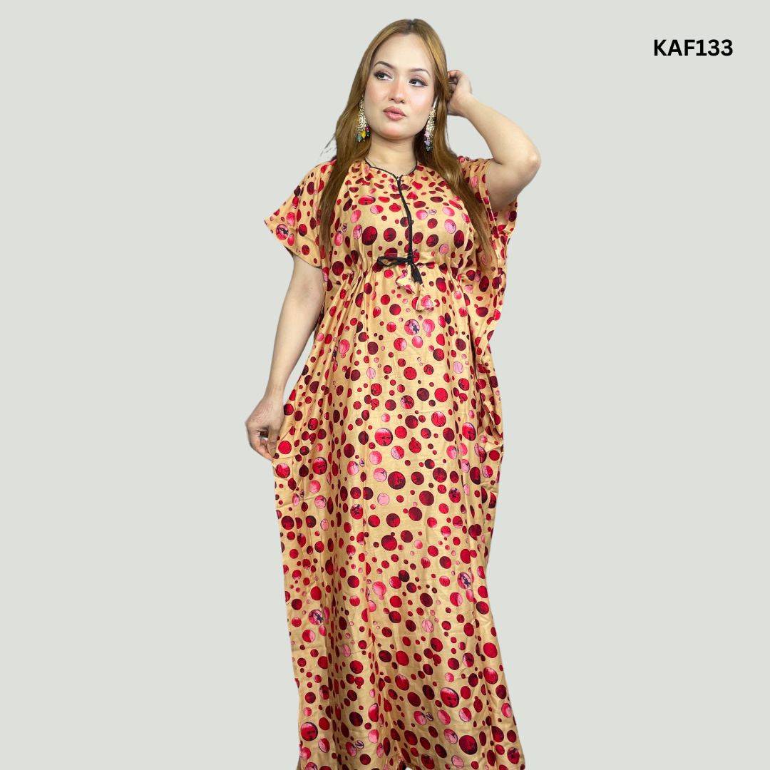 China Linen Kaftan Maxi