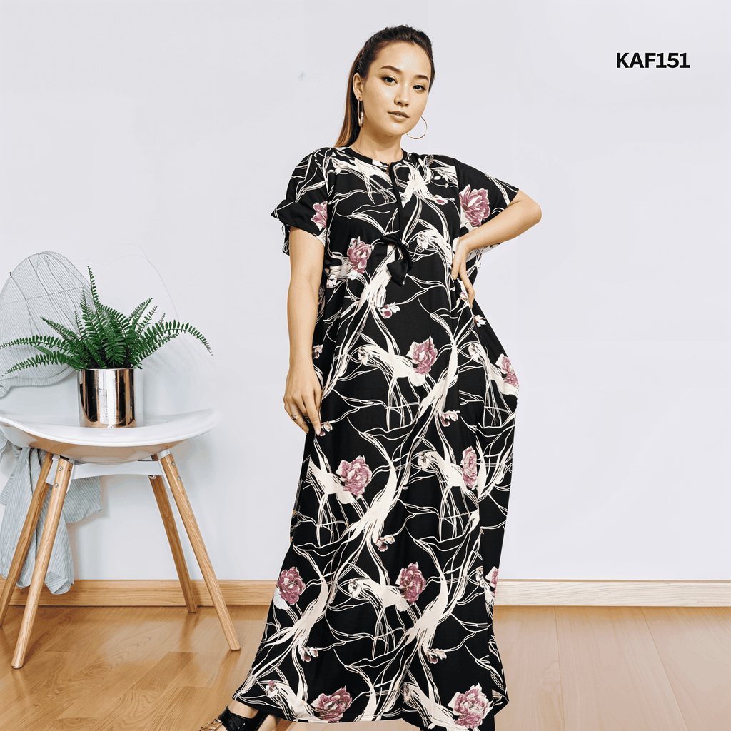 China Linen Kaftan Maxi KAF151