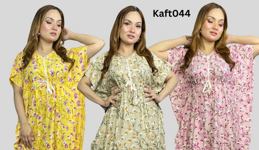 Long Kaftan Maxi Combo Pack of 3 (KAFT028)