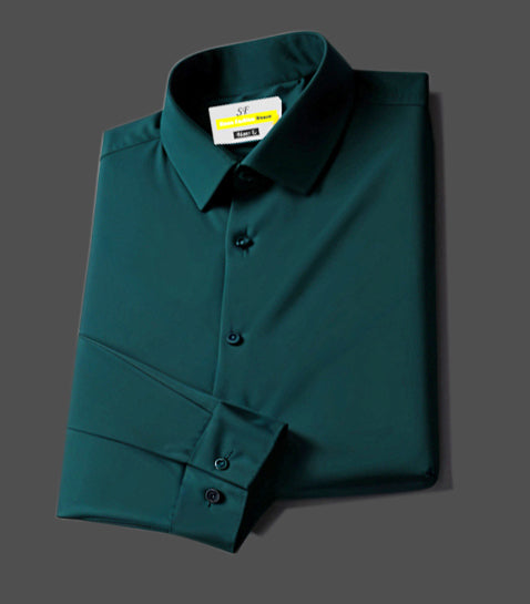 Micro Stitch Formal Shirt (Green)