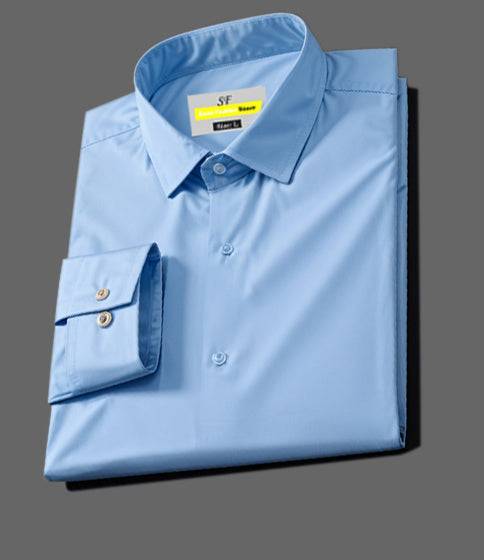 Micro Stitch Formal Shirt (Sky Blue)